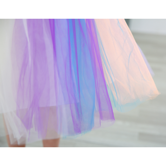 Сукня Єдиноріг з різнокольоровою спідницею