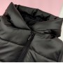 Куртка демі на синтепоні та віскозі 12213 (чорн)