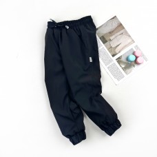 Штани демі на мікрофлісі 08237 (чорн)