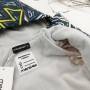 Куртка на слімтексі та мікрофлісі Абстракція 11223 (сір)