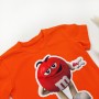 Футболка миготлива Marakas M&M's 04234 (оран-черв)