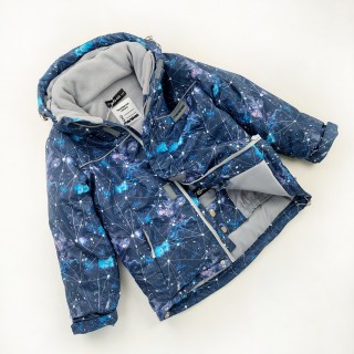 Куртка зима на холософте 09232 Космос