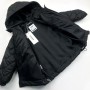 Куртка на синтепоне стеганая 02242 (черн)