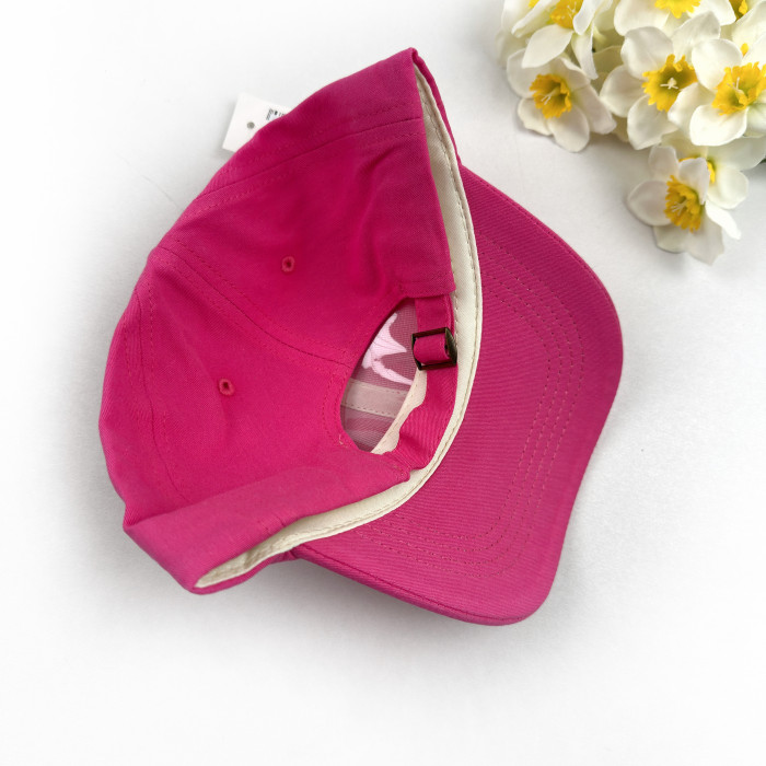 Кепка котоновая малиновая