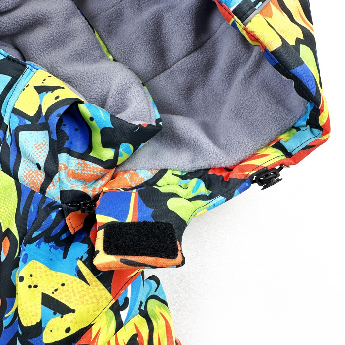 Marakas™  Куртка зима на холософті Графіті