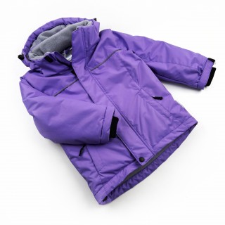 Куртка зима на холософті бузкова