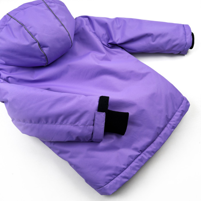 Marakas™  Куртка зима на холософті бузкова