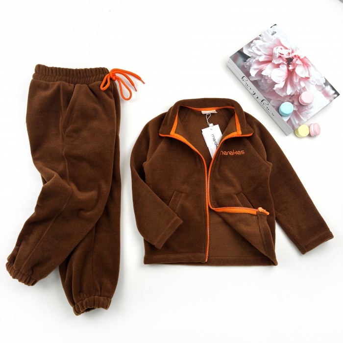 Флісовий костюм Маракас коричневий