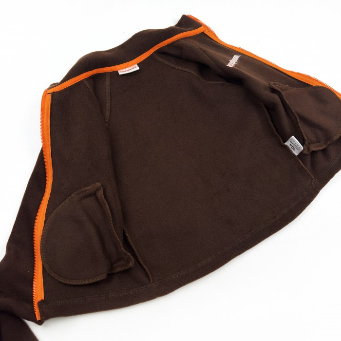 Флісовий костюм шоколадний