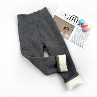 Лосины на меху светло серые