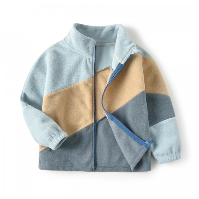 Флисовая кофта сер-беж-гол Флисовая кофта сер-беж-гол