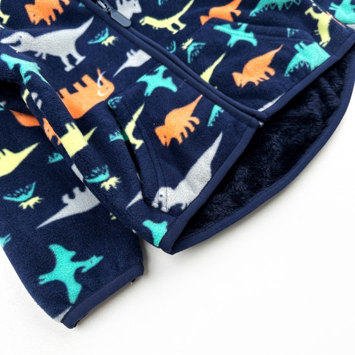 Флисовая кофта з капюшоном на меху Дино Флисовая кофта з капюшоном на меху Дино