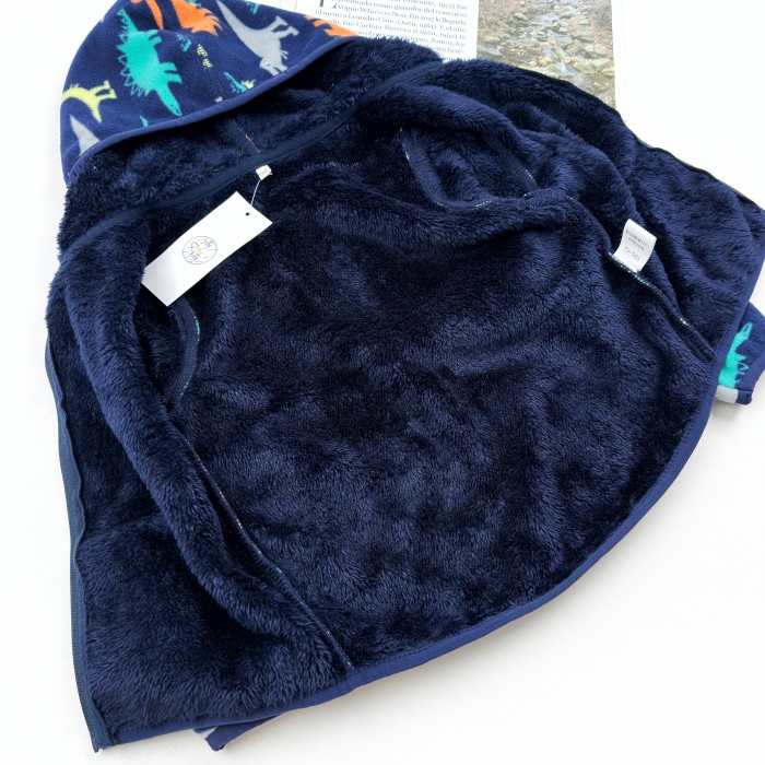 Флисовая кофта з капюшоном на меху Дино Флисовая кофта з капюшоном на меху Дино