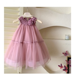 Платье Роза розовое