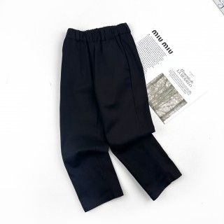 Брюки котоновые черные