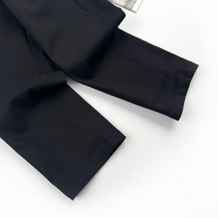 Брюки котоновые черные