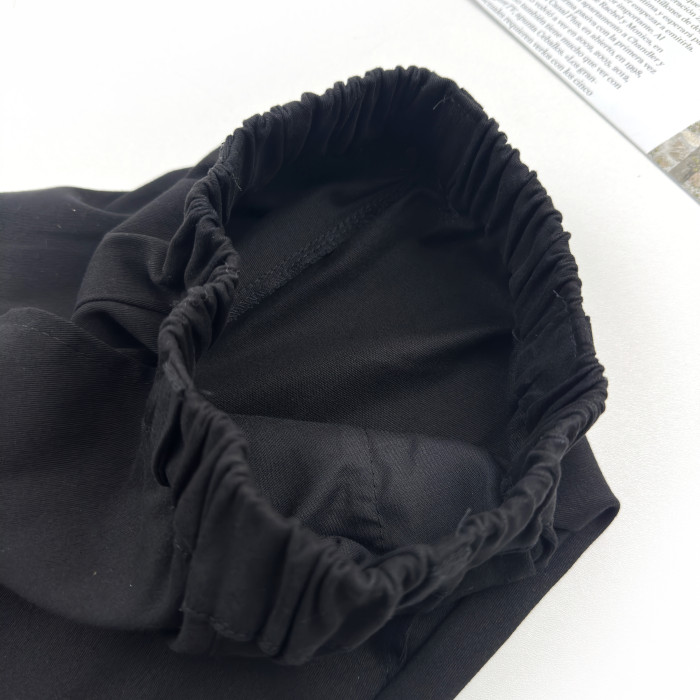 Брюки котоновые черные