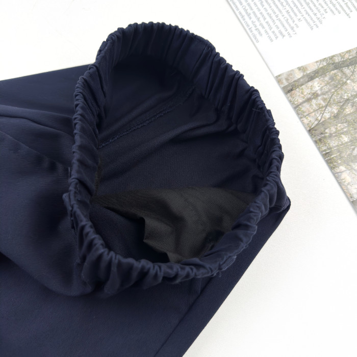 Брюки котоновые темно синие