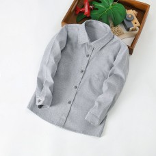 Рубашка серая