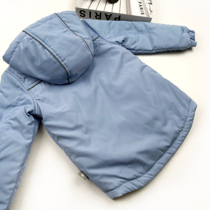 Marakas™ Куртка на слімтексі та мікрофлісі блакитно-сіра