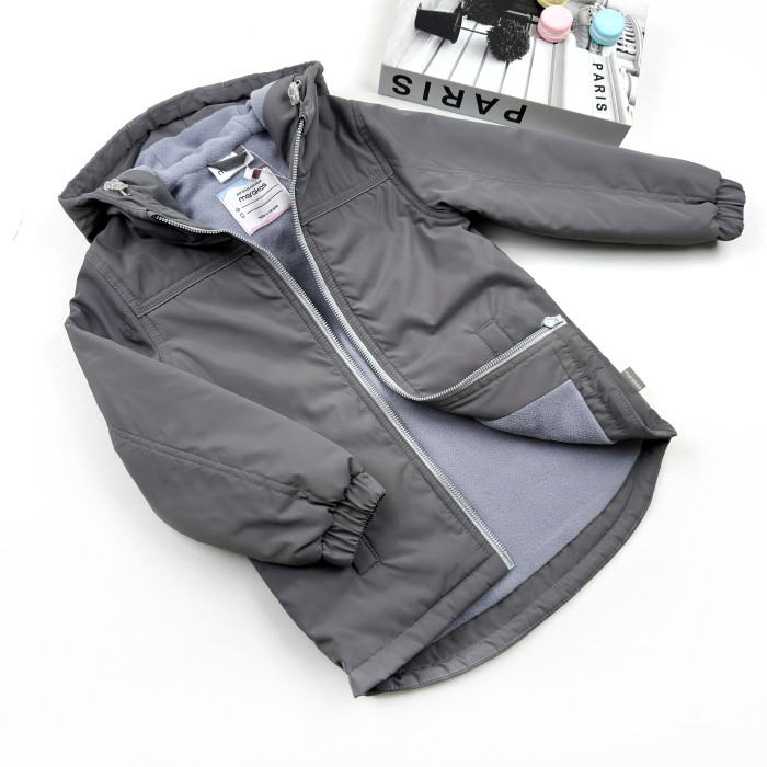 Marakas™ Куртка на слімтексі та мікрофлісі графітова