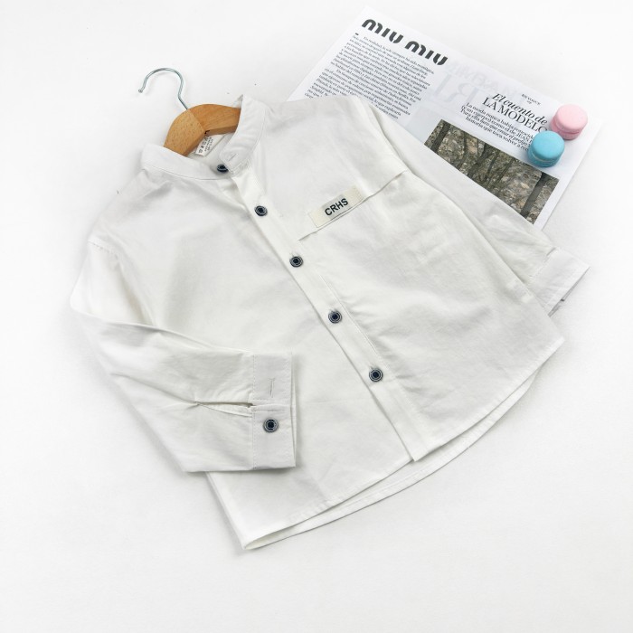 Сорочка біла з написом