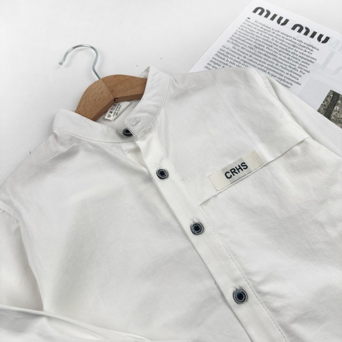 Сорочка біла з написом