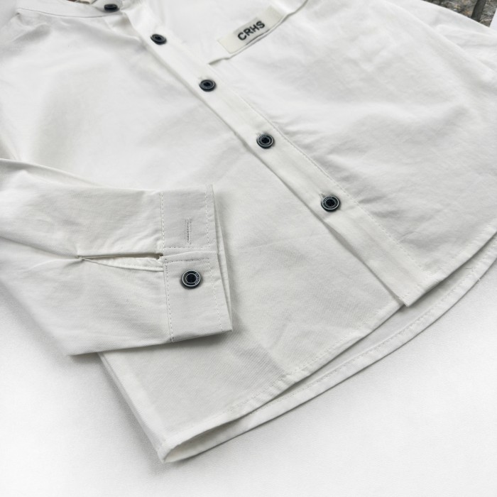 Сорочка біла з написом