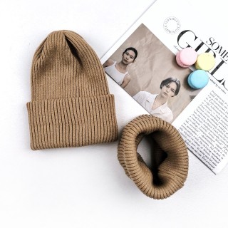 Комплект вязка Макко с отворотом кемел