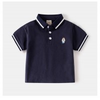 Поло Ведмедик темно синій