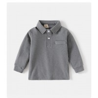 Поло сірий д/р