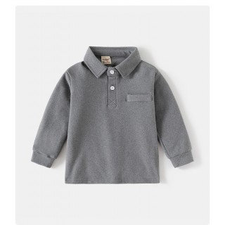 Поло сірий д/р