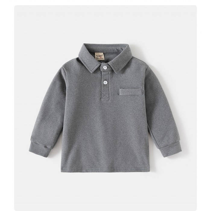 Поло сірий д/р