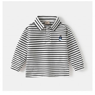 Поло Ведмедик чорно-білий