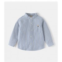 Сорочка Ведмедик біло-блакитна