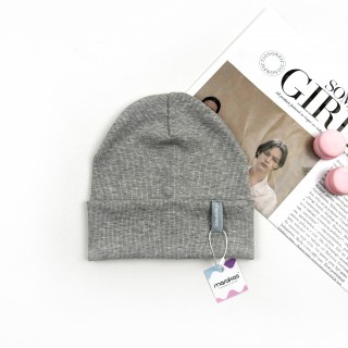 Шапка Marakas з відворотом світлий меланж