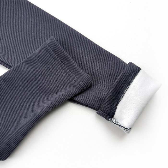 Лосины утепленные графит