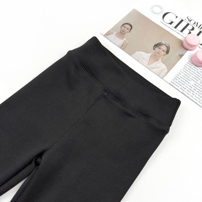 Лосины утепленные черные