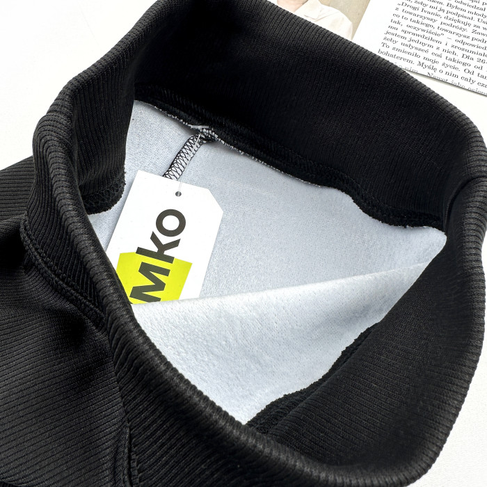 Лосины утепленные черные