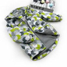 Marakas™ Куртка на слімтексі та мікрофлісі Мозаїка