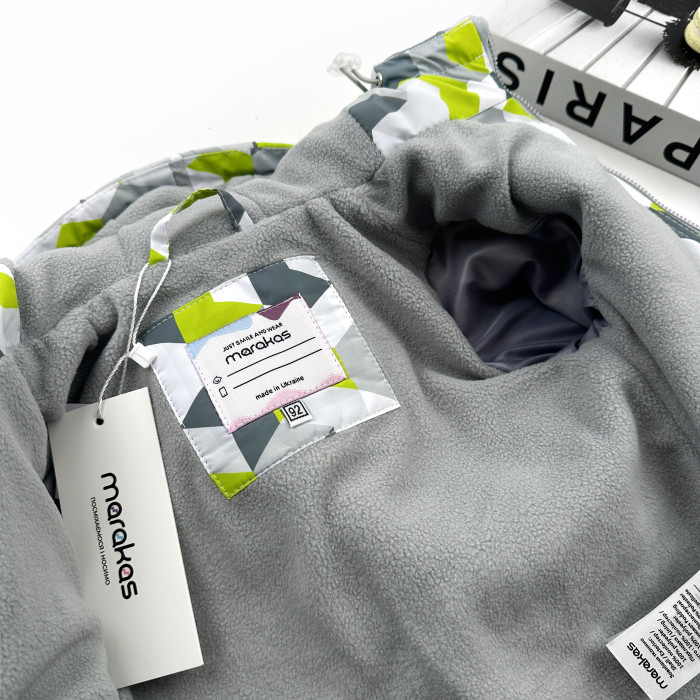 Marakas™ Куртка на слімтексі та мікрофлісі Мозаїка