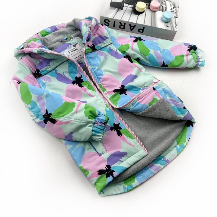 Marakas™ Куртка на слімтексі та мікрофлісі Акварель