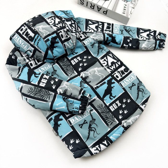 Marakas™ Комплект двійка на слімтексі та мікрофлісі Діно блакитний