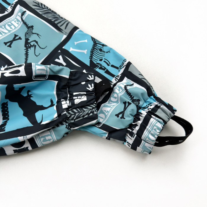 Marakas™ Комплект двійка на слімтексі та мікрофлісі Діно блакитний