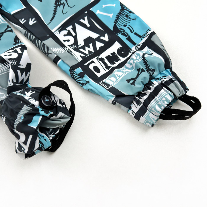 Marakas™ Комплект двійка на слімтексі та мікрофлісі Діно блакитний