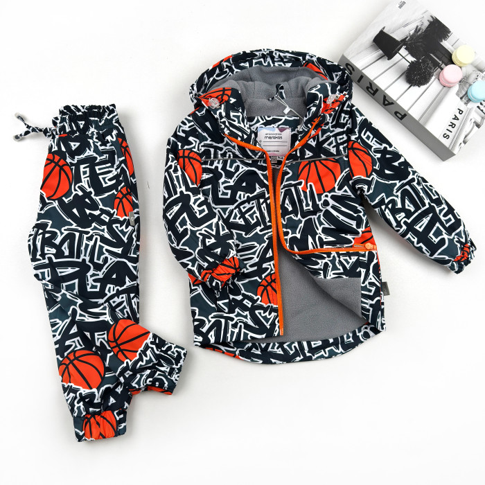 Комплект двійка на слімтексі та мікрофлісі Баскетбол