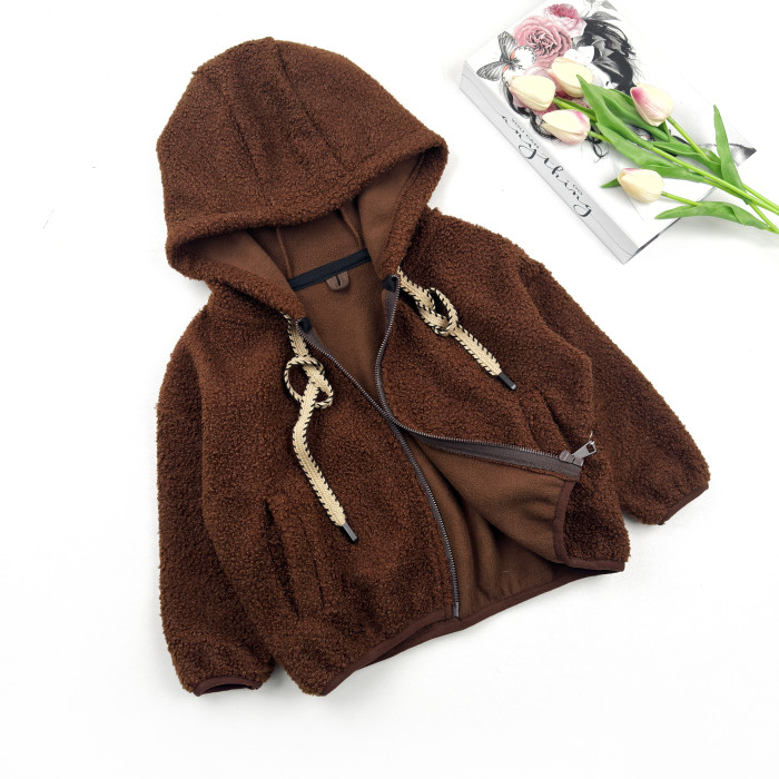 Кофта спортивная шерпа Marakas шоколад