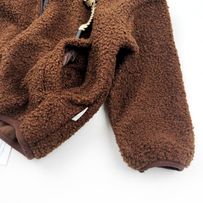 Кофта спортивная шерпа Marakas шоколад