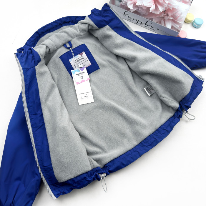 Marakas™ Вітрівка на мікрофлісі синя