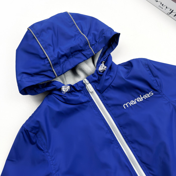 Marakas™ Вітрівка на мікрофлісі синя